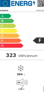 Gorenje FH401CW Καταψύκτης Μπαούλο
