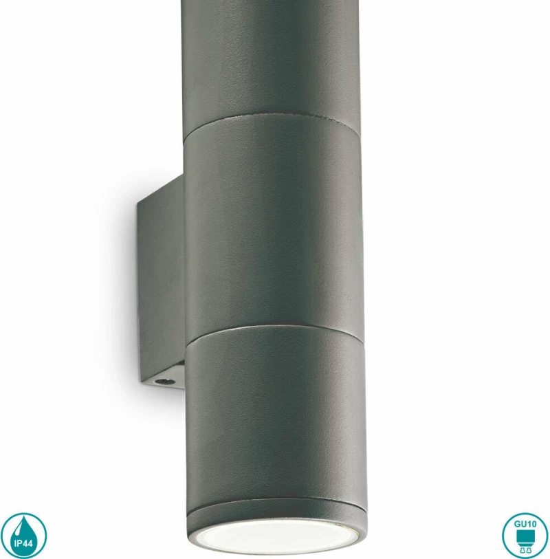 Ideal Lux Gun Επιτοίχιο Εξωτερικό Φωτιστικό 236841