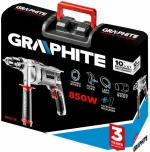Graphite Κρουστικό Δράπανο 850W Με Βαλίτσα 58G728