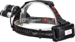 GloboStar Φακός Κεφαλής Επαναφορτιζόμενος Led 3000lm XML2-T6 Chip 30Watt 79057