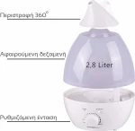 Υγραντήρας First Austria Fa-5599-1 Με Πολύχρωμο Led Fa-5599-1