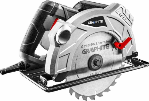 Graphite Δισκοπρίονο με Λέιζερ 1800W 58G493