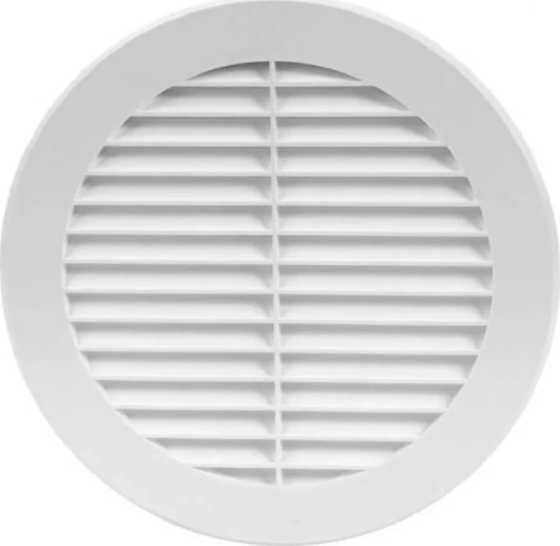 Europlast VR100 Περσίδα Εξαερισμού 10x10cm Στρογγυλή με Σίτα