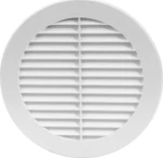 Europlast VR100 Περσίδα Εξαερισμού 10x10cm Στρογγυλή με Σίτα