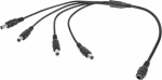 Καλώδιο τροφοδοσίας 1x σε 4x DC 2.1/5.5 F/M