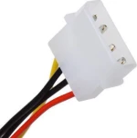 Καλώδιο Τροφοδοσίας 4 pin IDE Αρσενικό Molex σε SATA Θηλυκό (17cm) (OEM)