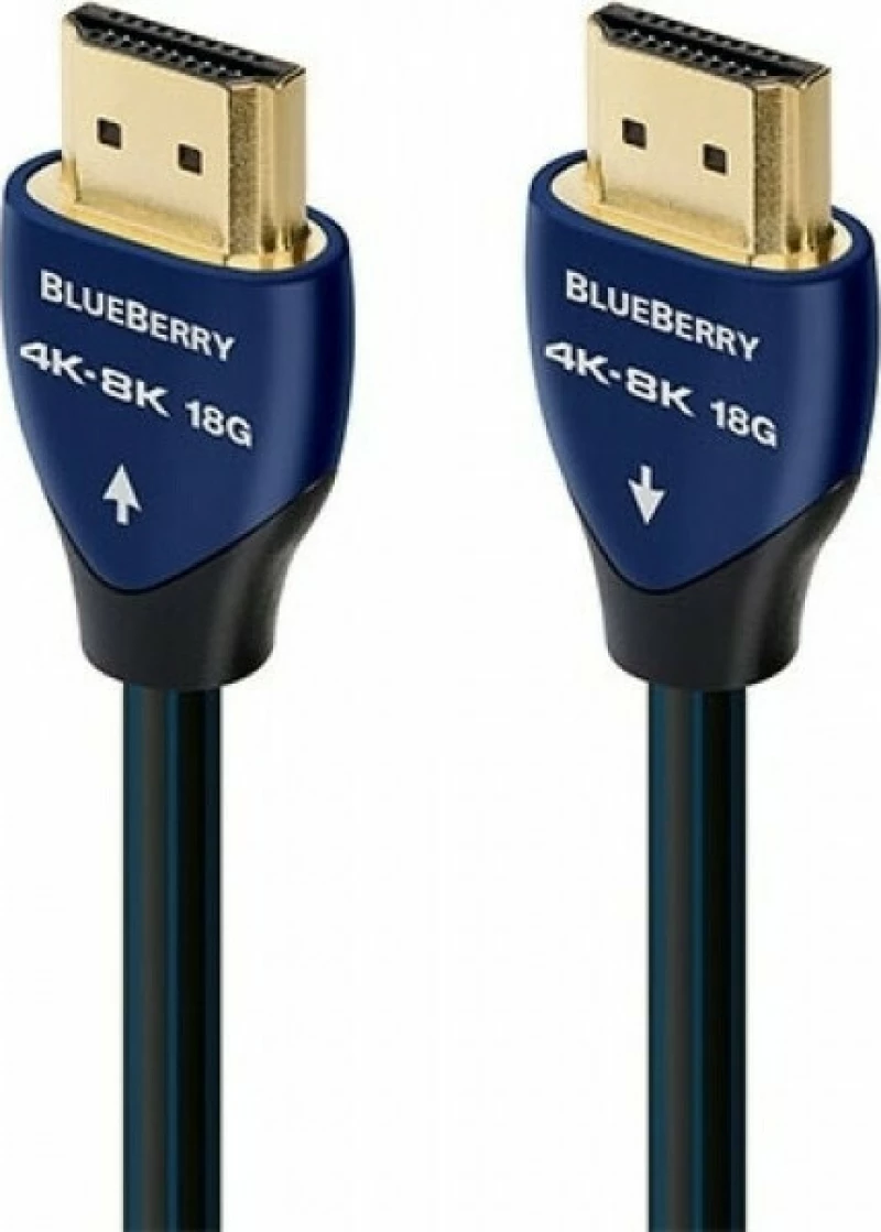Audioquest BlueBerry HDMI 2.0 Cable HDMI male - HDMI male 3m Μπλε