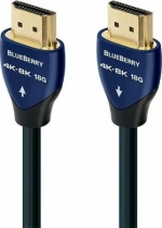 Audioquest BlueBerry HDMI 2.0 Cable HDMI male - HDMI male 3m Μπλε