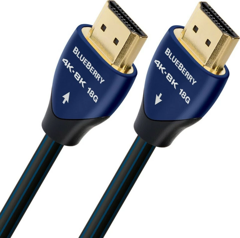 Audioquest BlueBerry HDMI 2.0 Cable HDMI male - HDMI male 3m Μπλε