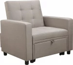 Imola Πολυθρόνα Κρεβάτι Cappuccino Ε9921,13