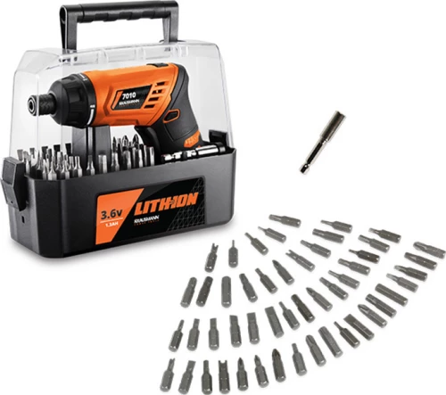 Krausmann 7010 Κατσαβίδι Μπαταρίας 3.6V 1x1.3Ah