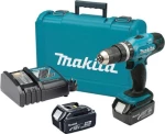 Makita DHP453RFE Κρουστικό Δραπανοκατσάβιδο Μπαταρίας 18V 2x3Ah