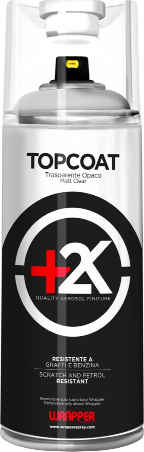 Lampa Wrapper +2K Top Coat Σπρέι Ειδικών Εφαρμογών Διάφανο με Ματ Εφέ 400ml