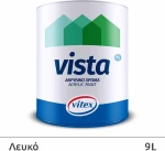 Vitex Vista Ακρυλικό Λευκό 9lt