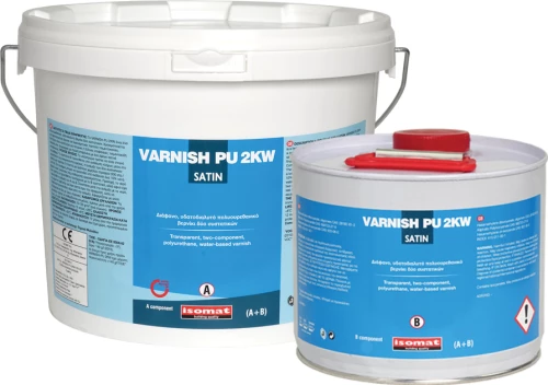Isomat Βερνίκι Varnish-pu 2kw 5kg Διάφανο