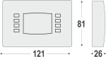 Olympia Electronics BS-813 Θερμοστάτης Εβδομαδιαίος