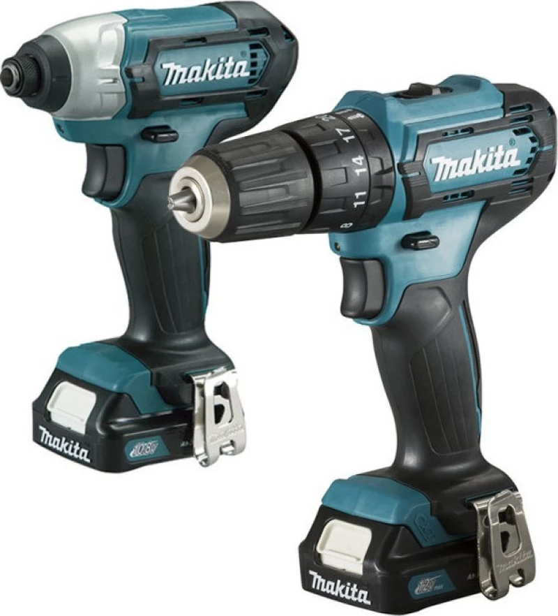 Clx228Aj - Σετ 10.8 - 12V + 2 Μπαταριες X 2.0Ah Makita