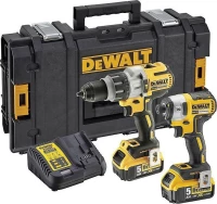 Κρουστικό Δραπανοκατσάβιδο 18V Brushless Και Παλμικό Κατσαβίδι Dewalt - Dck276P2