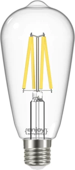 Elvhx Smart Λάμπα LED για Ντουί E27 και Σχήμα ST64 Θερμό Λευκό 570lm Dimmable