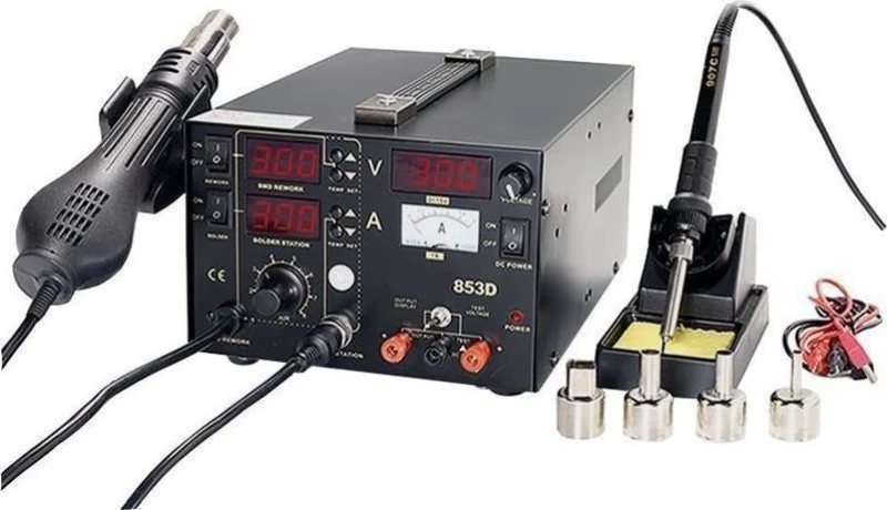 Oem Yh-853D Αντιστατικός Σταθμός Κόλλησης Και Θερμού Αέρα