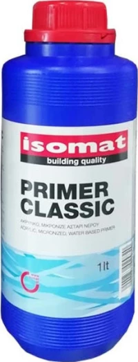 Isomat Primer Classic 1lt Μπλέ