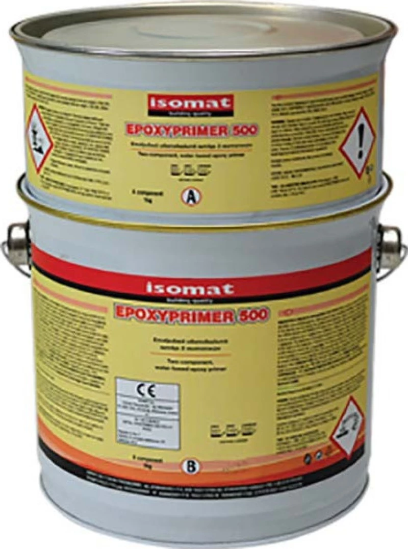 Isomat Epoxyprimer 500 4kg Υποκίτρινο