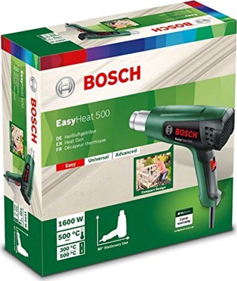 Bosch - Easyheat 500 Πιστόλι Θερμού Αέρα 1600W (#06032A6000)