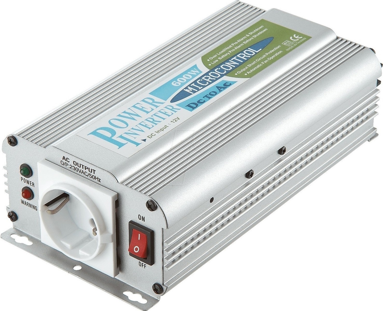 Hp-2000-24 Μεταλλάκτης 24V Dc - 230V Ac 2000 Watt