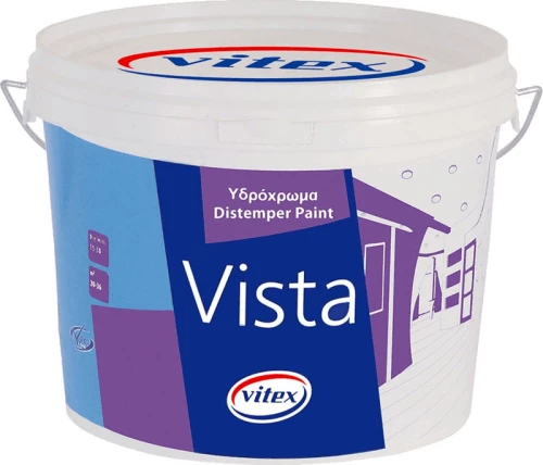 Vitex Vista Υδρόχρωμα Λευκό 3lt
