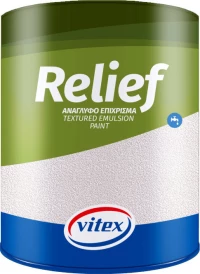 Vitex Relief Λευκό 15lt