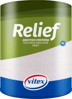 Vitex Relief Λευκό 15lt