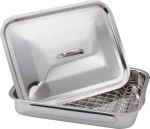 Blaumann Φούρνου Inox 37x27.5cm BL-3329