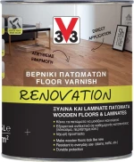 V33 Βερνίκι Renovation 0.75lt Διάφανο Σατινέ