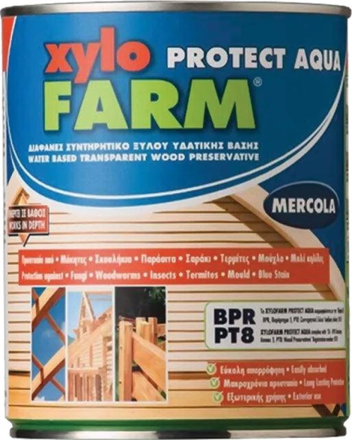 Mercola Συντηρητικό Xylofarm Protect Aqua 5lt Διάφανο