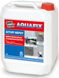 AQUAFIX Durostick Μικρομοριακός σταθεροποιητής για τοίχους - ταράτσες & γυψοσανίδες 1 Lt