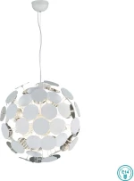 Trio Lighting Discalgo Κρεμαστό Φωτιστικό Μοντέρνο Μονόφωτο Λευκό