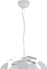 Trio Lighting Discalgo Κρεμαστό Φωτιστικό Μοντέρνο Μονόφωτο Λευκό