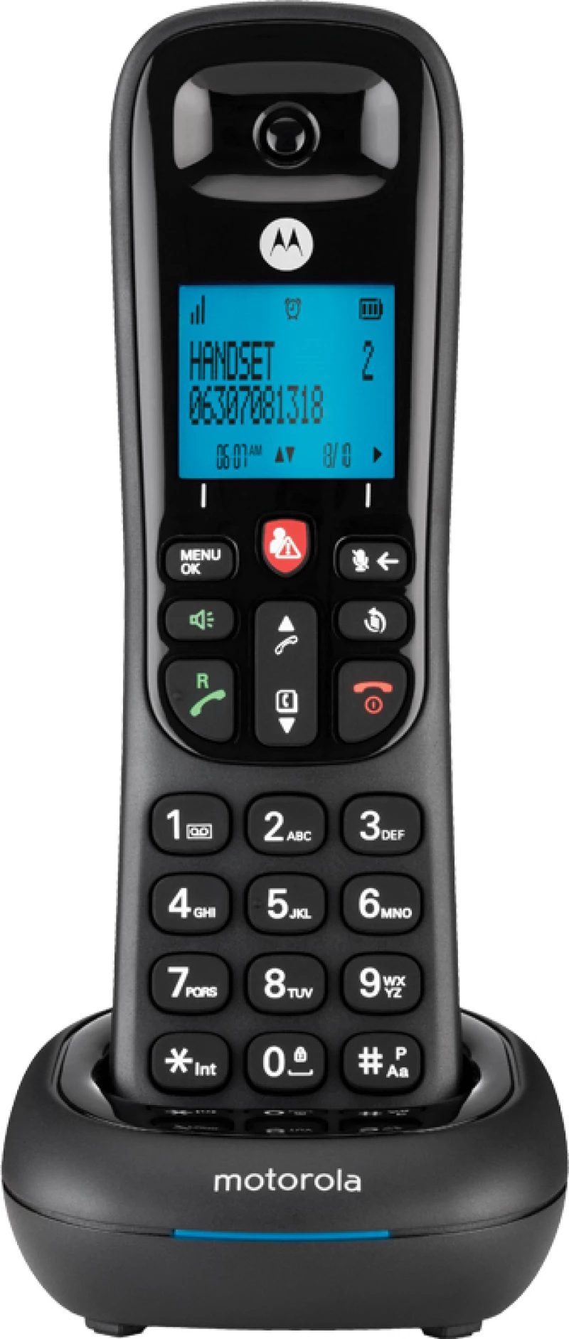 Motorola CD4001 Ασύρματο Τηλέφωνο με Aνοιχτή Aκρόαση