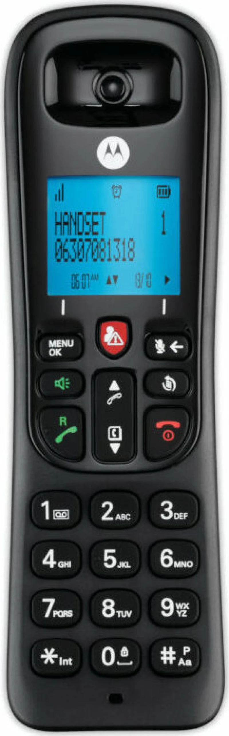 Motorola CD4001 Ασύρματο Τηλέφωνο με Aνοιχτή Aκρόαση