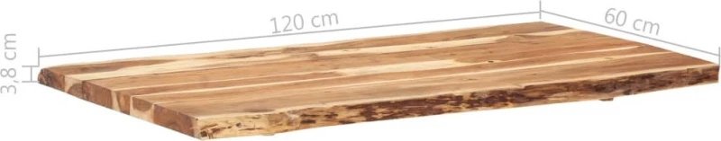 vidaXL Επιφάνεια Τραπεζιού 286334 120x60cm
