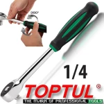 TOPTUL CJTV0818 καστάνια με περιστροφική λαβή 1/4″