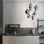 Ideal Lux Soft SP6 Κρεμαστό Φωτιστικό Μοντέρνο Πολύφωτο Ασημί