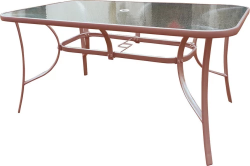 Τραπέζι Δείπνου TAB-14080BR 140x80x72cm