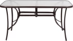Τραπέζι Δείπνου TAB-14080BR 140x80x72cm