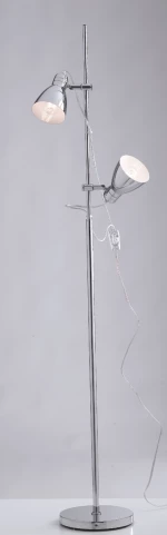 Fan Europe Lemonde PT Φωτιστικό Δαπέδου Ασημί με Ύψος 153.5cm