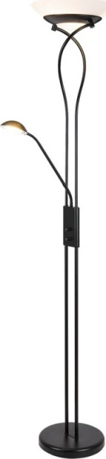 Rabalux Gamma Trend Φωτιστικό Δαπέδου Μαύρο με Ύψος 174cm