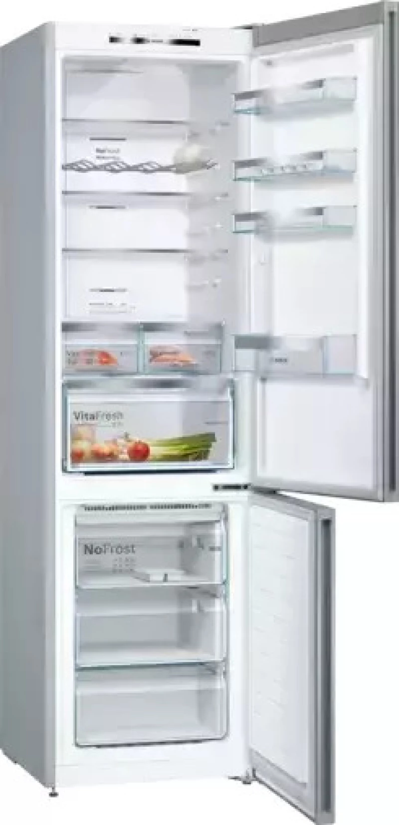 Bosch KGN39IJEA Ψυγειοκαταψύκτης NoFrost Inox