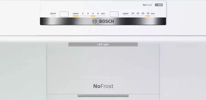 Bosch KGN39IJEA Ψυγειοκαταψύκτης NoFrost Inox