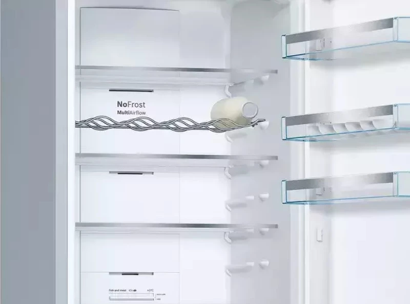 Bosch KGN39IJEA Ψυγειοκαταψύκτης NoFrost Inox