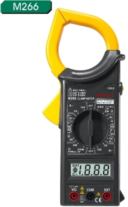 Αμπεροτσιμπίδα Ψηφιακή Mastech M266 Με Vdc Data Hold Και Ωμική Συνέχεια | 02.025.0011